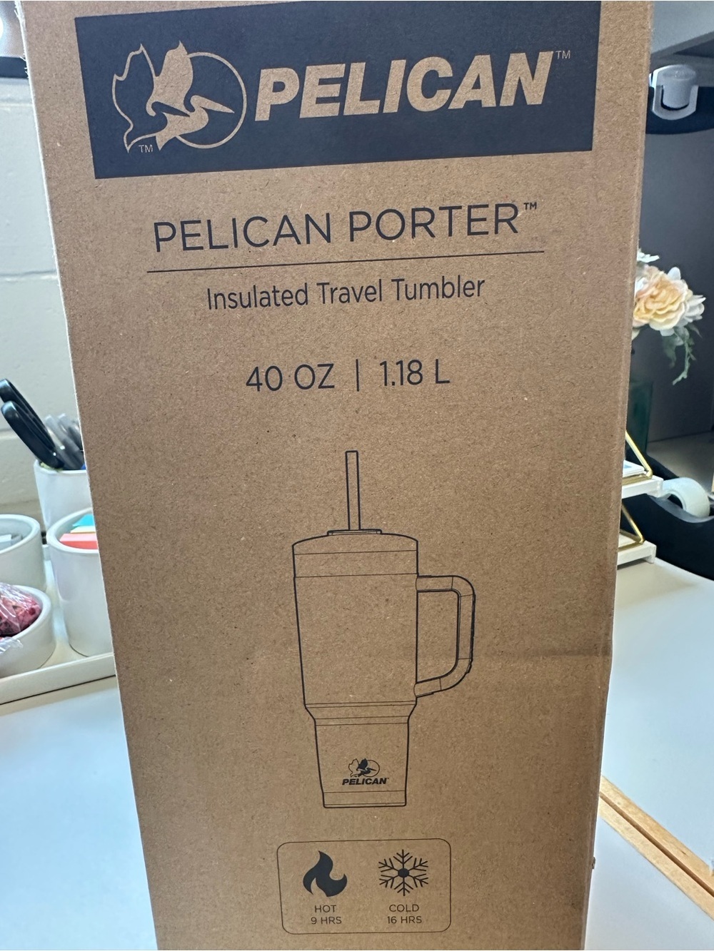 Pelican Porter 40oz. Insulated Tumbler Lilac color - Picture 4 of 5
